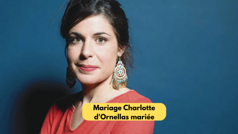 mariage charlotte d'ornellas mariée